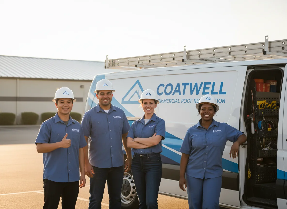 Commercial roof coating company in Riverdale, GA